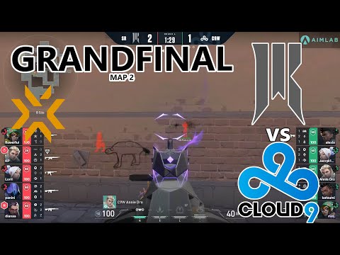Cloud9 White VS Shopify Rebellion Map 2 | Grand Finals VODS - VCT 2021: Game Changers NA Series 3