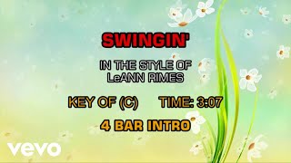 LeAnn Rimes - Swingin&#39; (Karaoke)