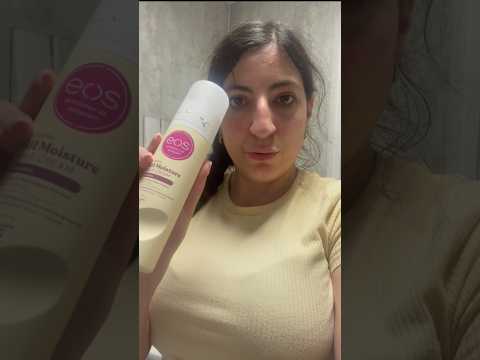 EOS Shaving Cream 💛🌞✨#eos #eosproducts #eosshavingcream #shavingcream #vanilla #summer
