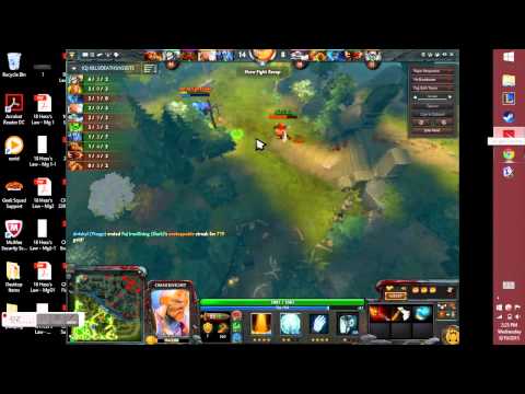 DotA 2 (6.84) Omniknight mid ; Dagon/Octarine Core