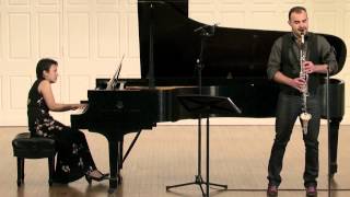 Beethoven: Sonata for Pianoforte and (Basset) Horn; Mvt. I (Ashley Smith, Clarinet; Aura Go, Piano)