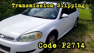3.6L Impala Transmission Slip | Code P2714