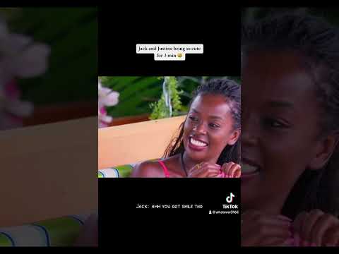 Justine and Jack being the cutest couple on love island games