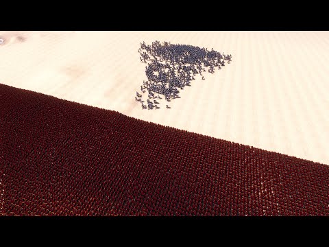 22,000 SPARTANS Vs 1,000 SOUL TYRANT ULTIMATE EPIC BATTLE SIMULATOR UEBS