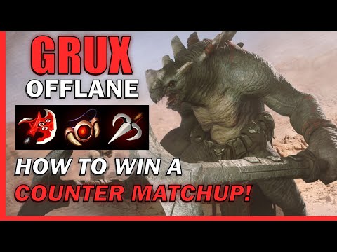 How to PLAY GRUX OFFLANE WELL aganist a STEEL COUNTER PICK! - Predecessor Commentary Gameplay