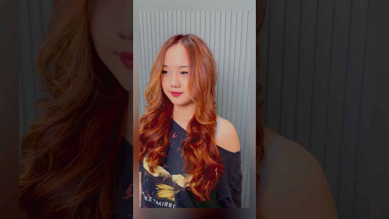 Warm Copper Balayage