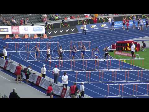 Die Finals Berlin 2019 - Leichtathletik - 110m Hürden Vorlauf