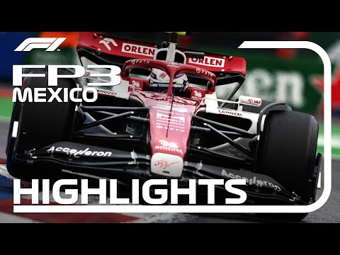 F1第20戦メキシコGP FP3のハイライト動画