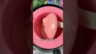 Silicone pot makes ur waxing easier 👌🏿 #yeelen #yeelenwax #hardwax #waxbeads #waxingkit