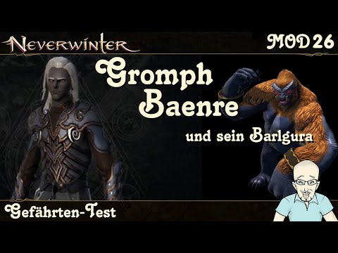 NEVERWINTER Gromph Baenre Gefährte für AoE Schaden - Test - AoE-Gefährten Vergleich PS4/PS5 deutsch