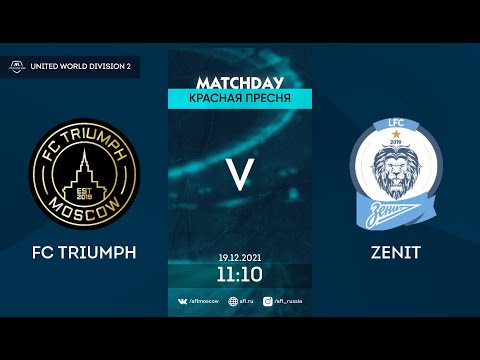 AFL21. United World. Division 2. Day 19. FC Triumph - Zenit