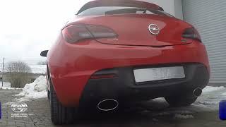 Video: Fox Edelstahl Duplex Sportauspuff Opel Astra J GTC 1.6l