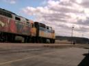 VIA 15 arriving at Sackville, NB May 6 2007