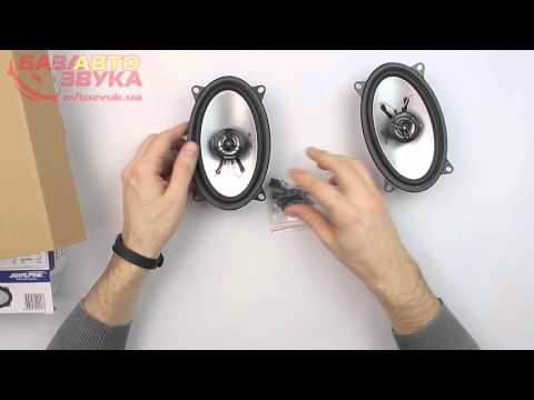 Alpine SXE-4625S video