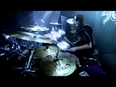Nils "Dominator" Fjellström - Dark Funeral - The Dawn No More Rises (Drumcam)