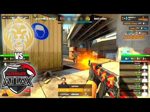 MAD Lions vs ALTERNATE aTTaX - BLAST Rising 2021 | CSGO HIGHLIGHTS