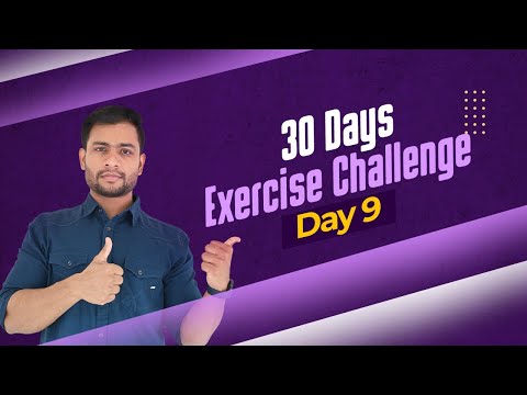 30 Days Exercise Challenge Day 9 | FitwithATP