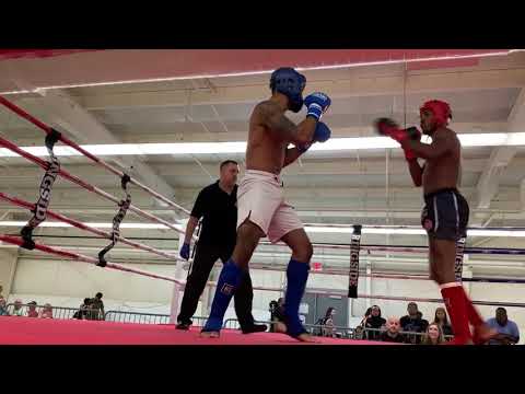 2019 WKA Nationals Tournament fight between Keenan Forsey and 8 Limbs Academy’s Matt Pinkney.