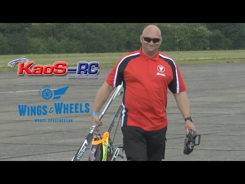 Kaos-RC EXTREME 3D Heli (Gavin Burrell): Wings & Wheels Model Spectacular 2015