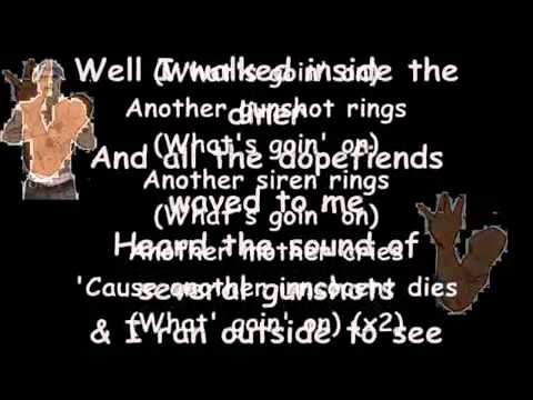 2pac-Dopefiends dinner lyrics video