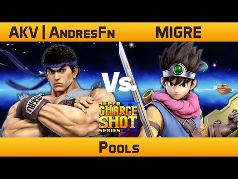 Super Charge Shot Series II - Pools - AKV | AndresFn (Ryu, Kazuya) VS MIGRE (Mario, Hero)