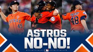 ALL 27 OUTS: Three Astros pitchers combine for the 1ST NO-HITTER of 2026! ????‍???????? | MLB Highlights