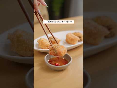 I was delighted to see a Japanese person cooking Vietnamese pho. #vananter #food #cooking #nauan