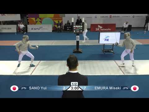 Seoul Grand Prix 2023 SWS - L64 - Sano Yui JPN v Emura Misaki JPN