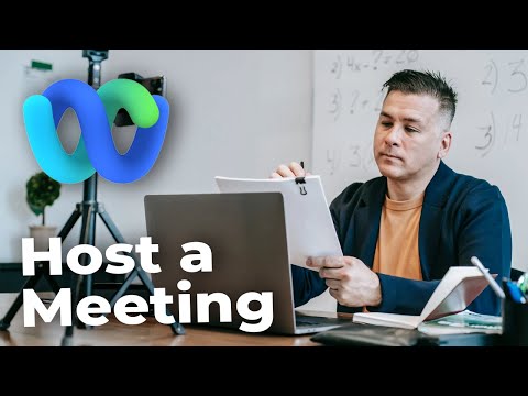 How to Host a Meeting in Webex