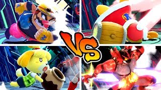 Super Smash Bros. Ultimate - Who has the Strongest Dash Attack?