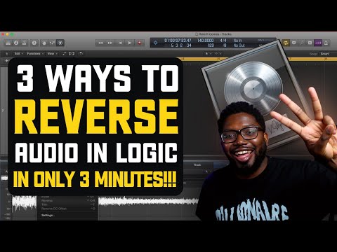 3 Ways To REVERSE Audio Clips In Logic Pro X | (IN UNDER 3 MINUTES!!)