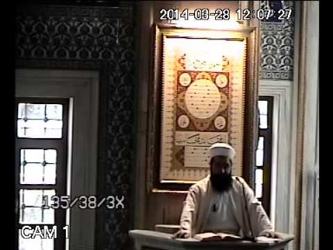 Resul Ortaç  Bayrampaşa Merkez Camii 28 03 2014 Cuma Vaazı