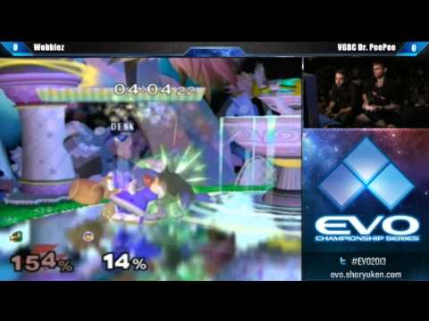 evo 2013 super smash bros melee top 8 finals full part 1