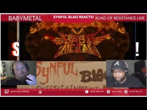 Synful Blaq Reacts - BabyMetal - Road of Resistance Live