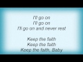 Tony Bennett - Keep The Faith, Baby Lyrics - Gerasim Shreder Tony Bennett - Keep The Faith, Baby Lyrics