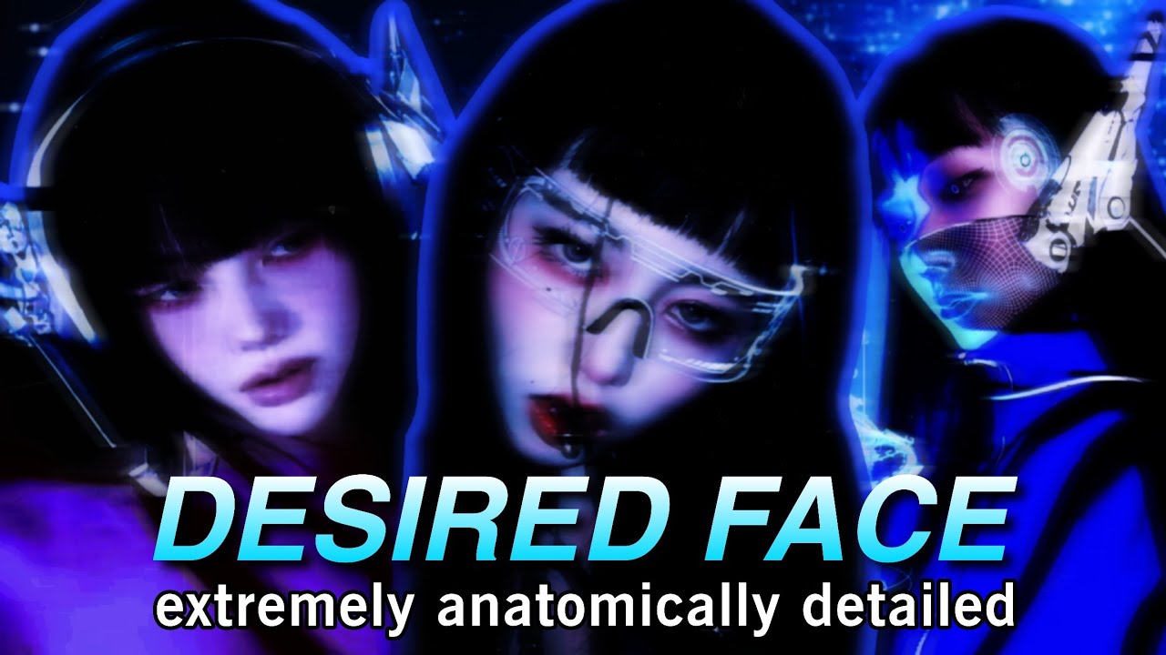 「experimental」1000% EXACT DESIRED FACE + FACE CARBON COPY