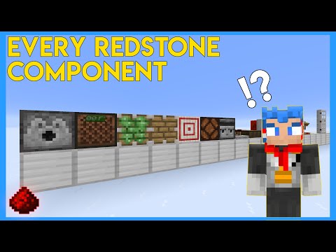 Every Redstone Component Explained | Hindi