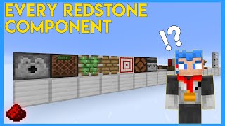 Every Redstone Component Explained | Hindi