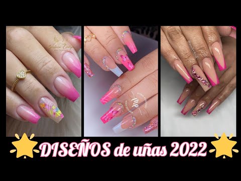 UÑAS EN TENDENCIA 2022 COLOR DE TEMPORADA 💕#uñas2022 *#uñasdecoradas #desingnails #uñasacrilico