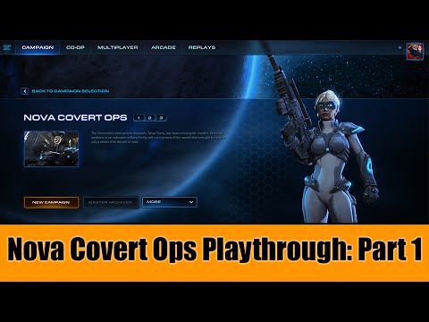Nova Covert Ops: Part 1 Brutal Playthrough