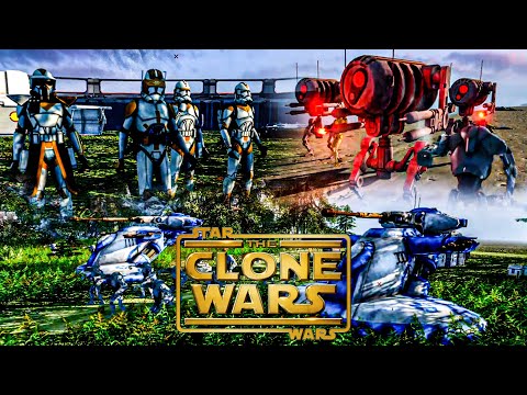 Star Wars the Clone Wars - Battle of Antamont! Part 2 (Cinematic)| Men of War Assault Squad 2