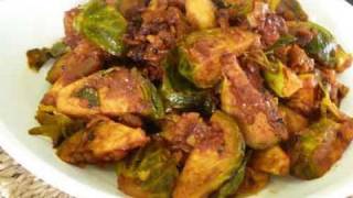 Brussels Sprout Subzi – Indian Vegetarian Recipe
