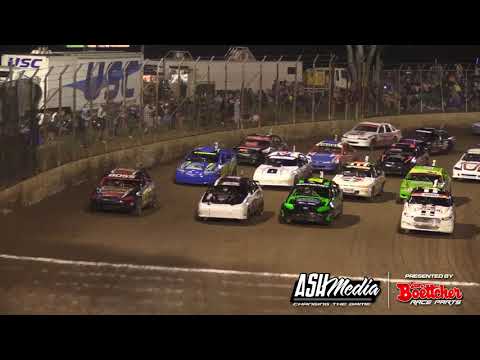 Modified Sedans: 2018/19 National Title - A-Main - Kingaroy Speedway - 27.04.2019