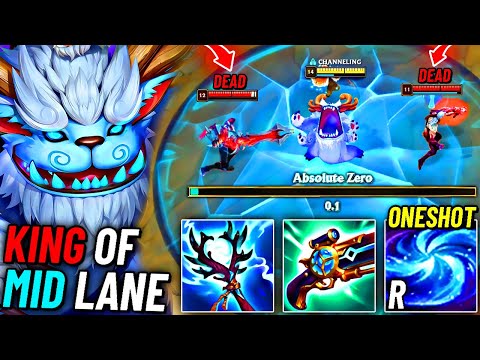 FULL AP NUNU is just DISGUSTING (King of MID LANE)