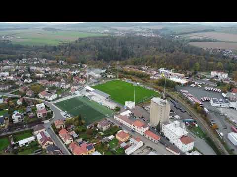 Vlašim z dronu 27. 10. 2024.