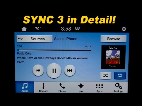 Ford SYNC 3 Review - IN DETAILED 4K !!