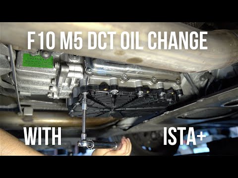 Anleitung zum Wechseln des BMW DCT-Getriebeöls mit ISTA+ am F10 M5