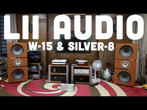 Clip test loa ván hở Lii Audio W-15, Silver-8 và Fostex T90A tại nhà Hưng ở Hải Phòng.