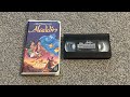 Aladdin 1993 VHS Version 1 Overview