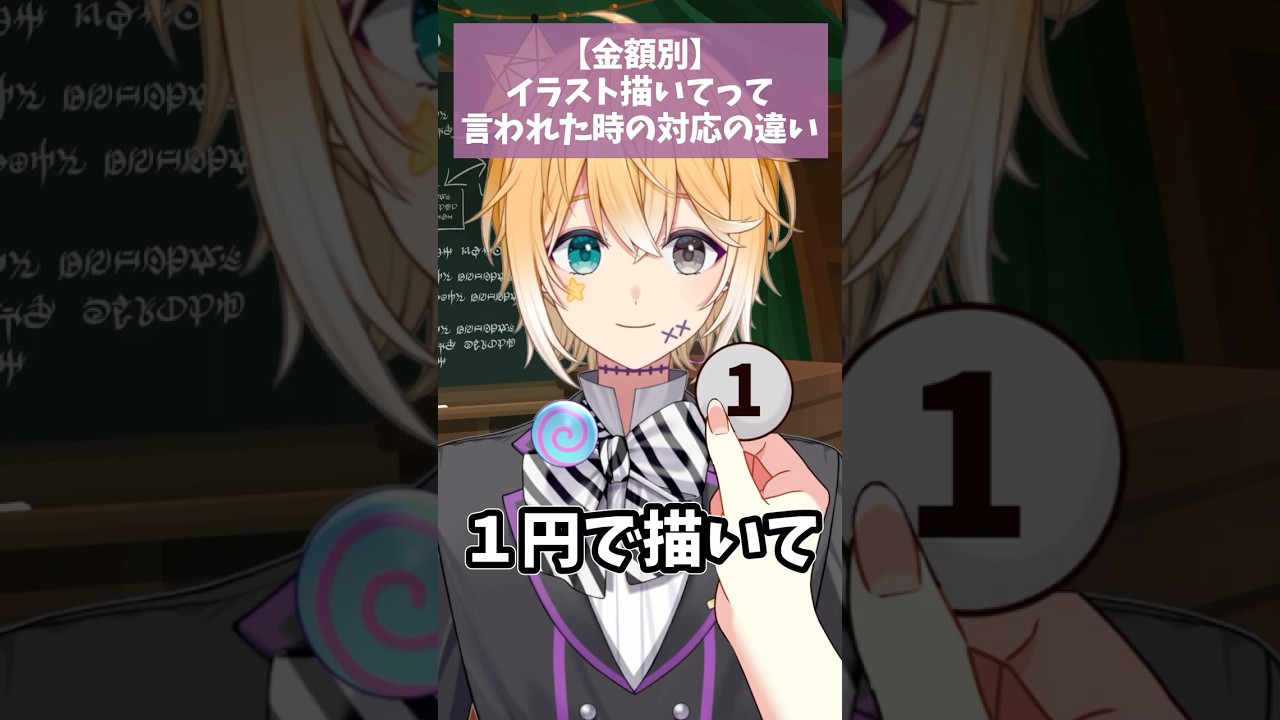 【金額別💰️】絵描いてって言われた時の対応の違い🎨【エイメス 鳴潮】